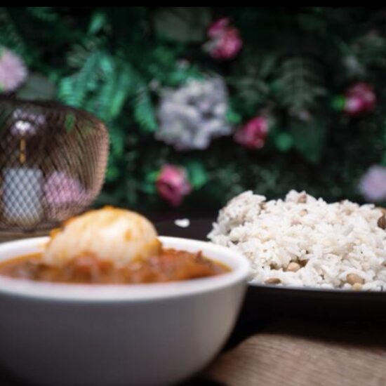 Rice & Beans x Sauce & Egg